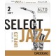 Rieten per stuk D'addario select Jazz