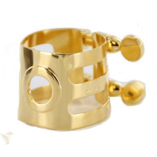 Woodstone ligature gold plated