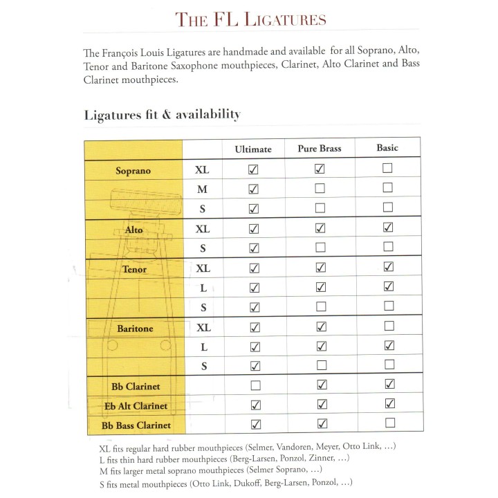 Francois Louis Ultimate ligature