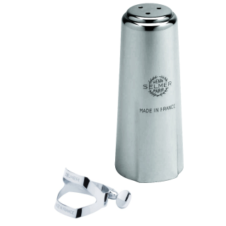 Selmer ligature verzilverd