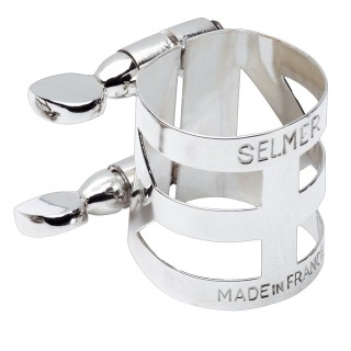 Selmer ligature Vintage verzilverd
