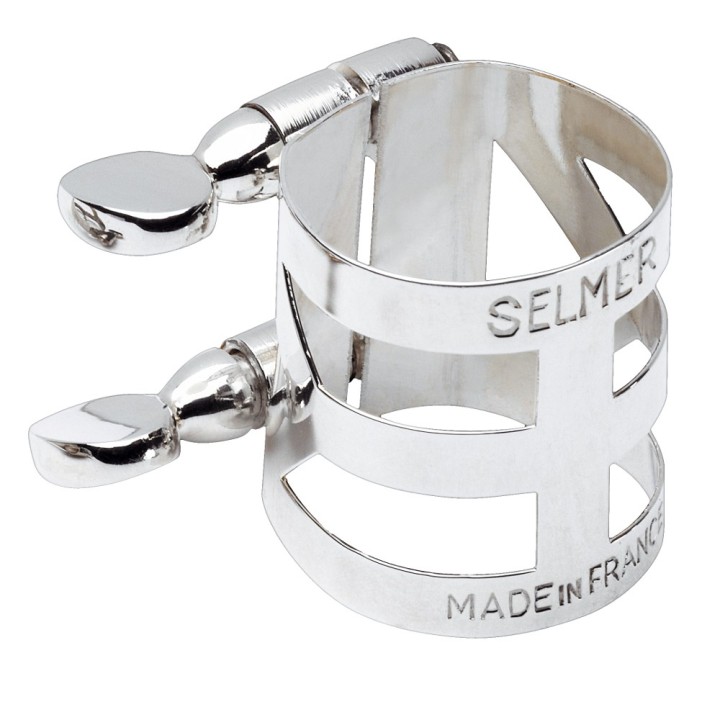 Selmer ligature Vintage verzilverd