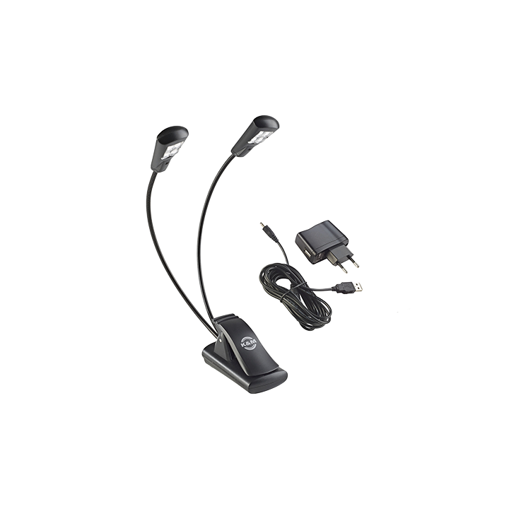K&M Lessenaar-lamp 'Double 4 LED FlexLight' 12246