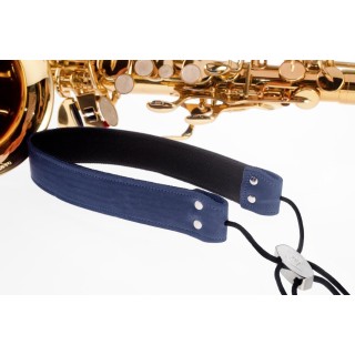Bambú nek strap Padded leer