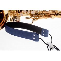 Bambú nek strap Padded leer