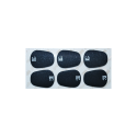 Mondstuk stickers